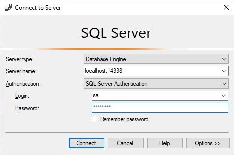 Connection popup in SSMS