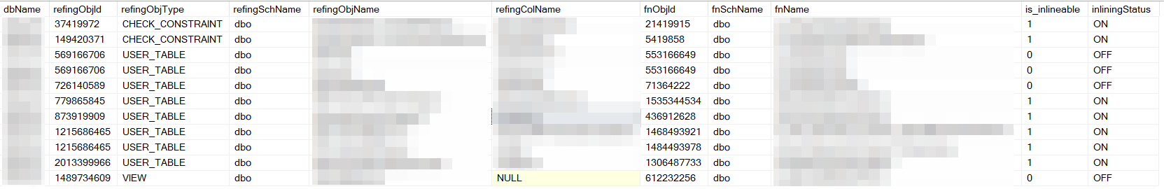 Find UDF references by reference type