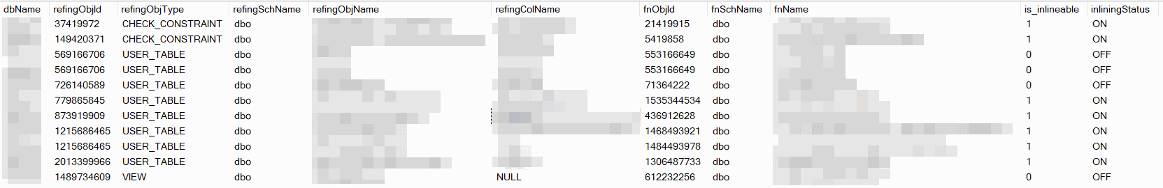 Find UDF references by reference type