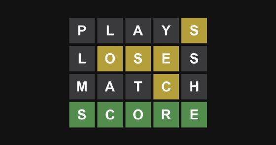 SQL Wordle Series - Part Two: Playing